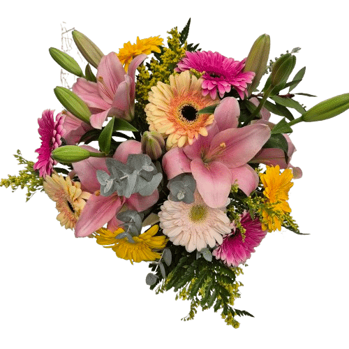 Bouquet happy