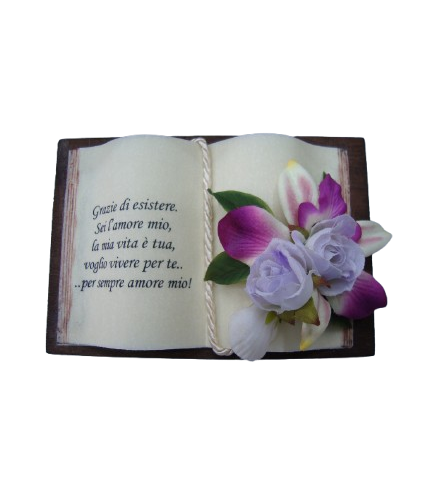 Libro artigianale grazie di esistere