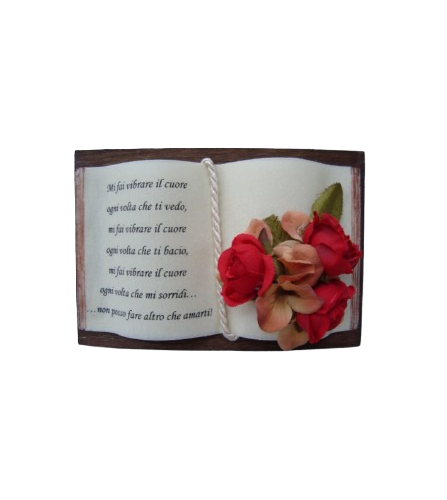 Libro artigianale mi fai vibrare il cuore